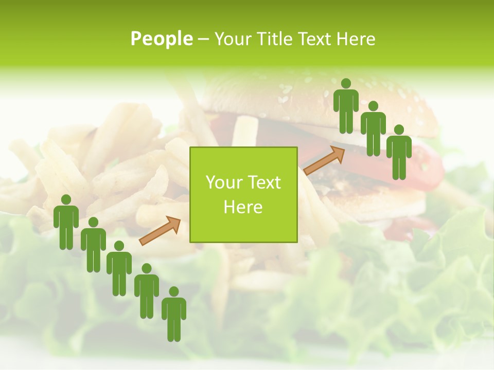 Tasty Salad Bread PowerPoint Template