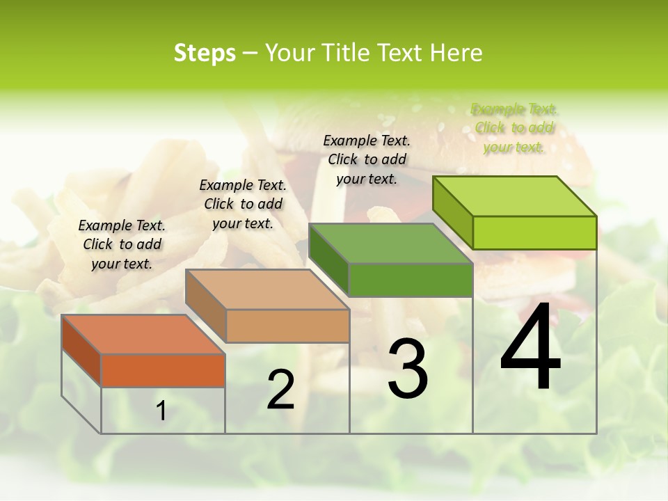 Tasty Salad Bread PowerPoint Template