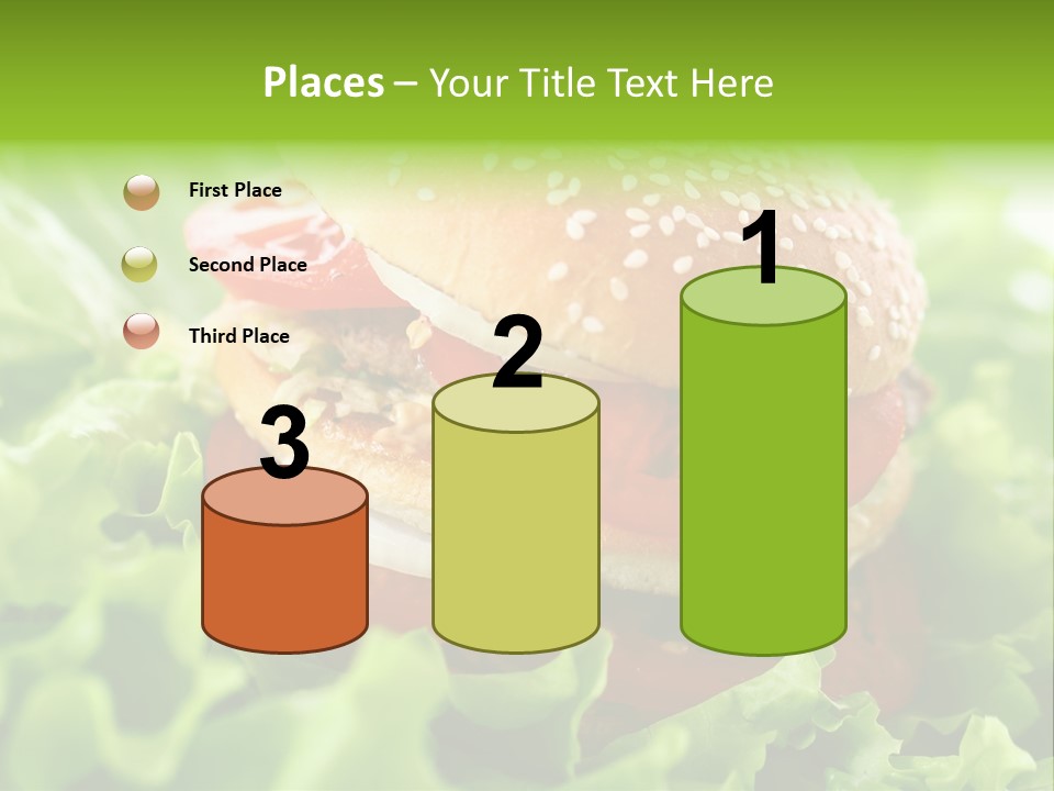 Hamburger Meat Fast PowerPoint Template