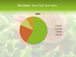 Hamburger Meat Fast PowerPoint Template
