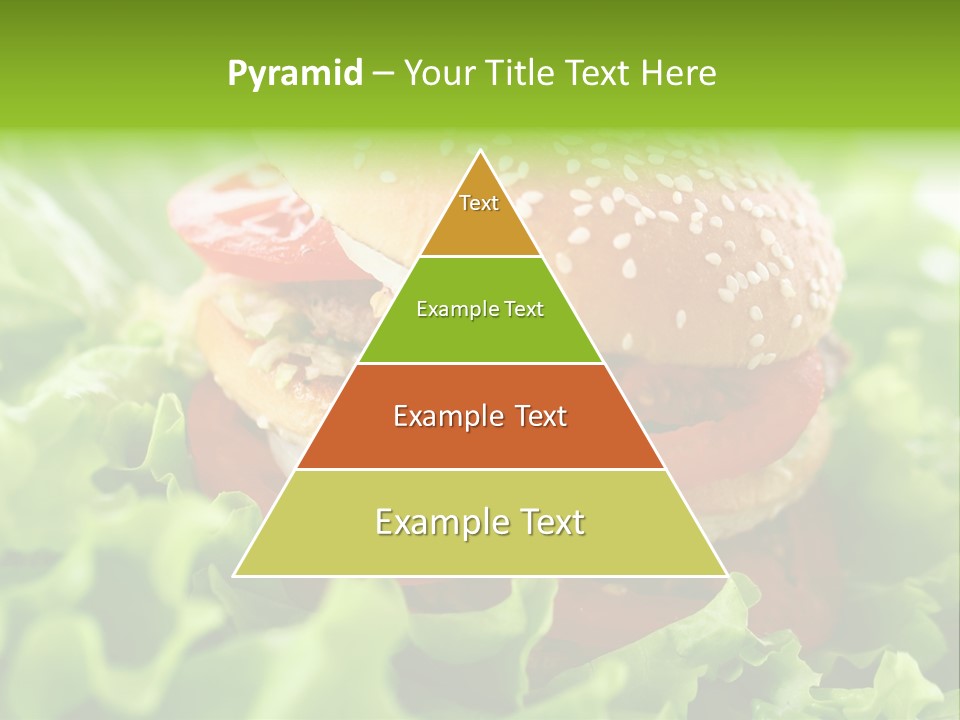 Hamburger Meat Fast PowerPoint Template