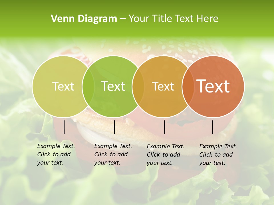 Hamburger Meat Fast PowerPoint Template