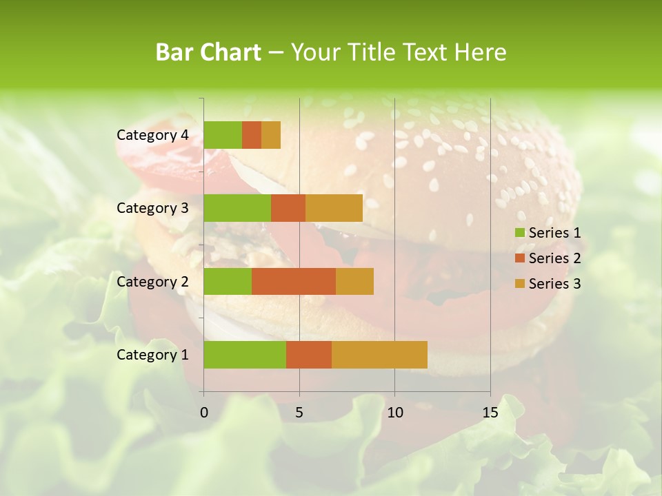 Hamburger Meat Fast PowerPoint Template