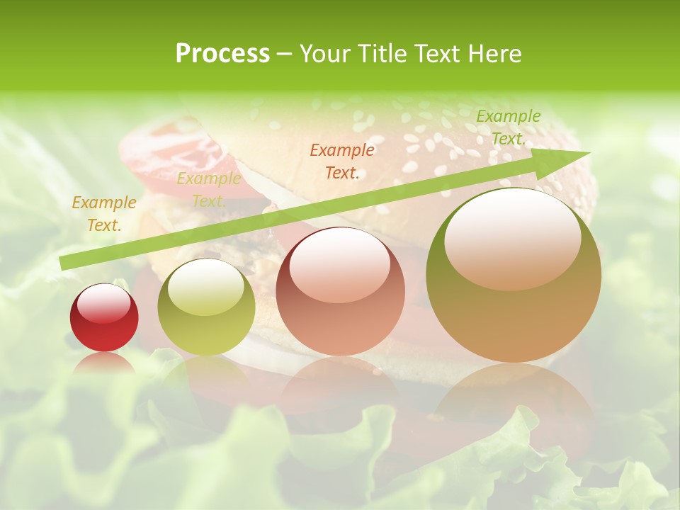 Hamburger Meat Fast PowerPoint Template