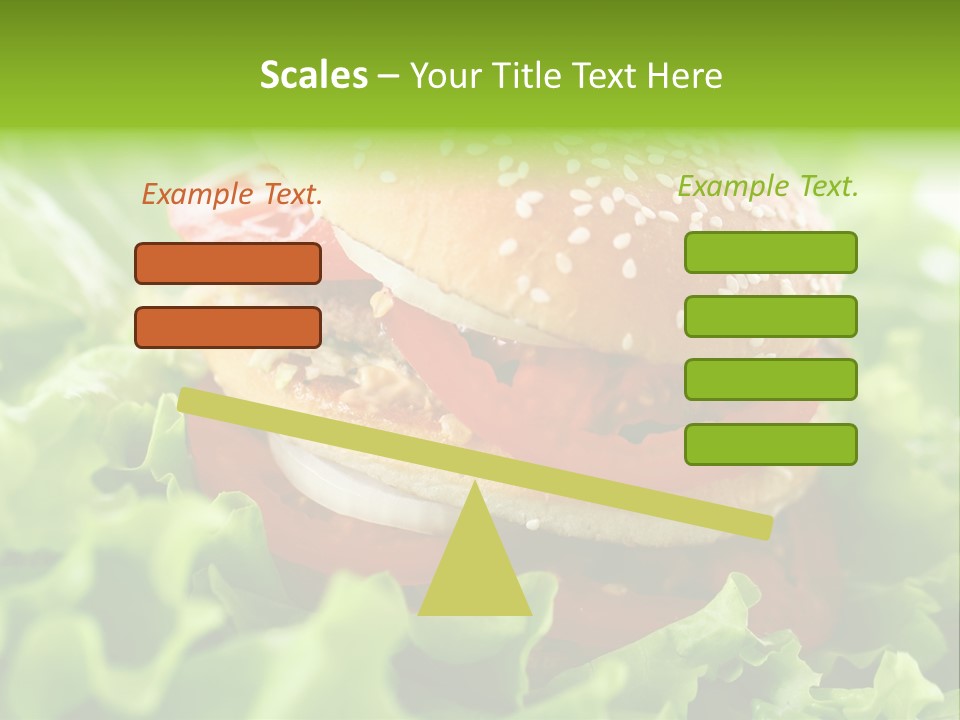 Hamburger Meat Fast PowerPoint Template