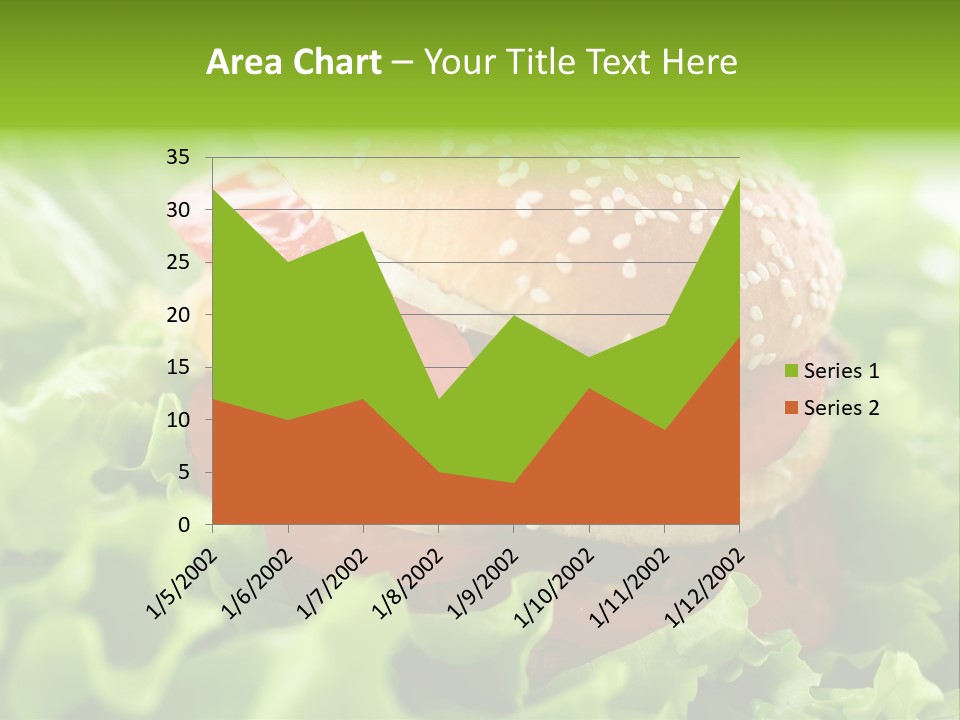 Hamburger Meat Fast PowerPoint Template
