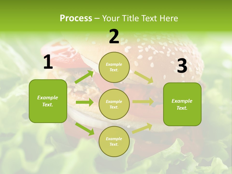 Hamburger Meat Fast PowerPoint Template