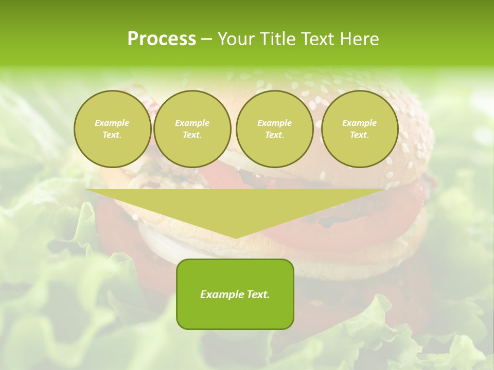 Hamburger Meat Fast PowerPoint Template