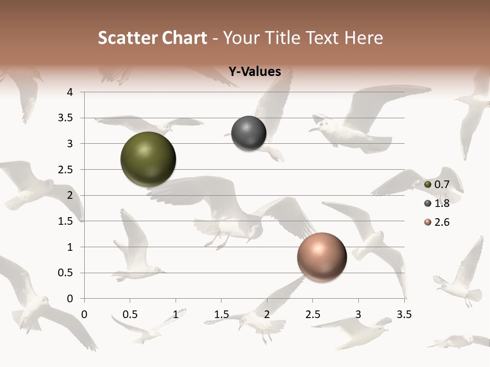 Motion Closeup Wingspread PowerPoint Template