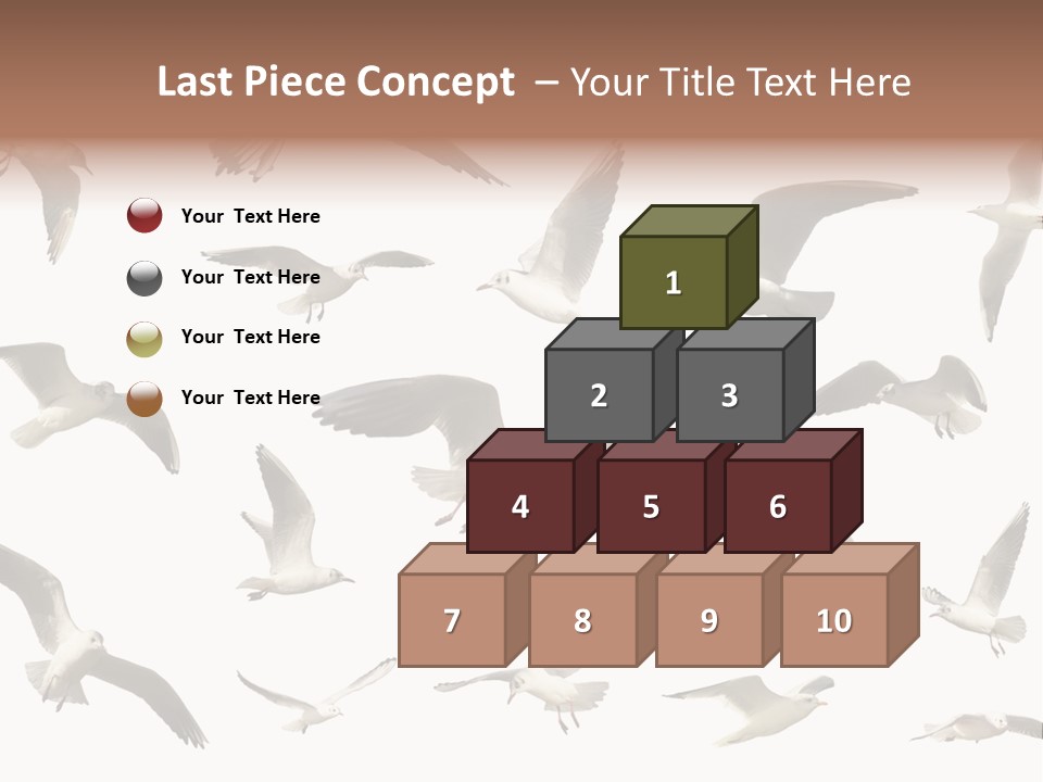 Motion Closeup Wingspread PowerPoint Template