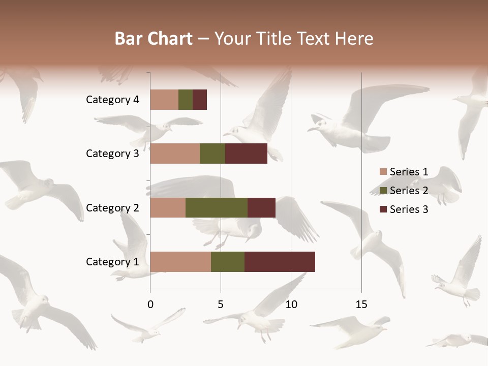 Motion Closeup Wingspread PowerPoint Template