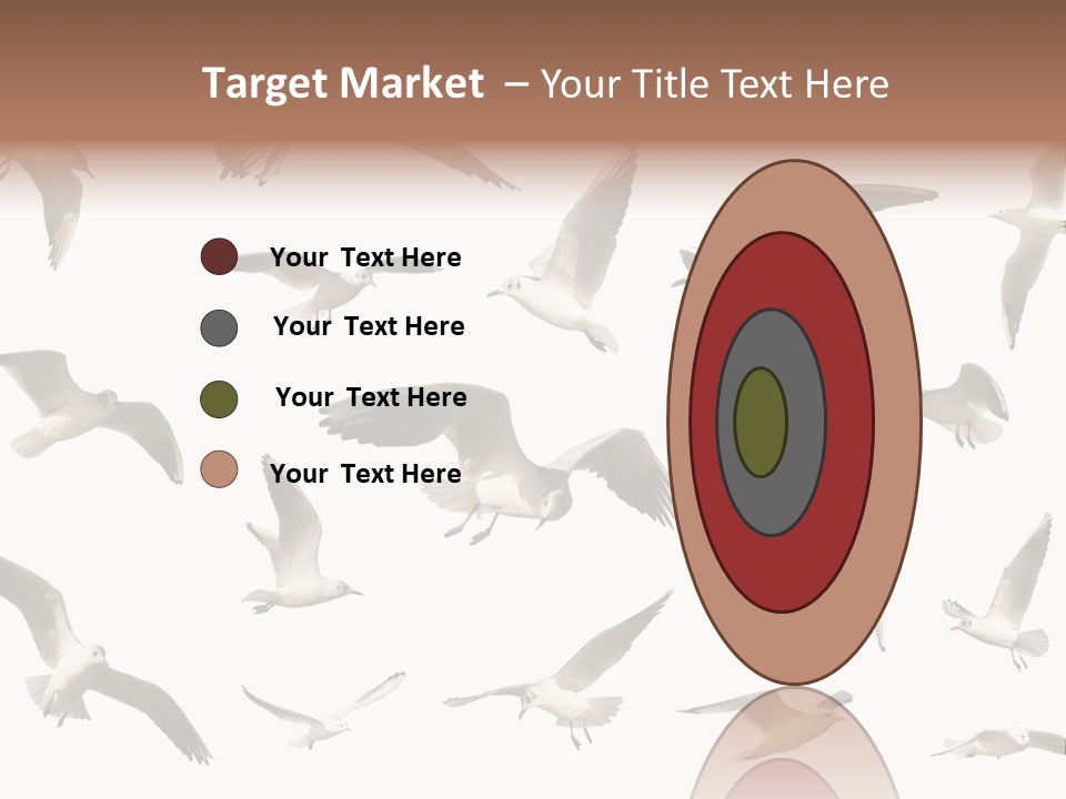 Motion Closeup Wingspread PowerPoint Template