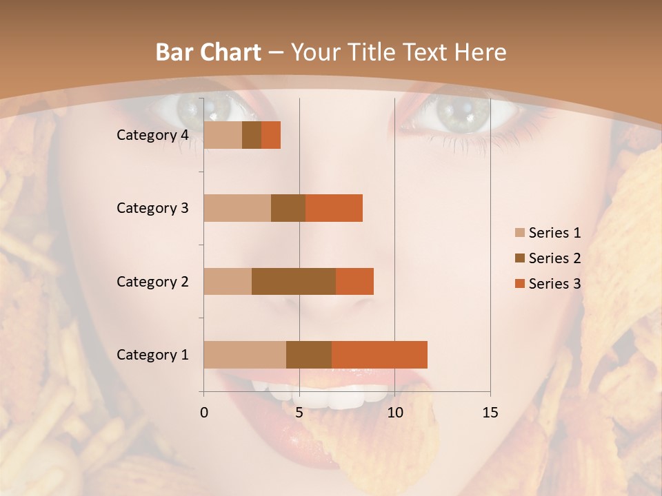 Girl Chip Clean PowerPoint Template