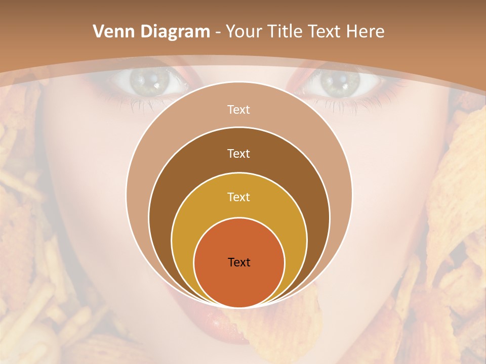 Girl Chip Clean PowerPoint Template