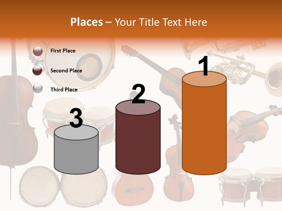 Melody Instruments Sound PowerPoint Template