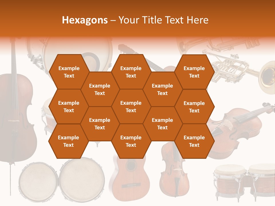Melody Instruments Sound PowerPoint Template