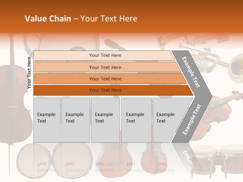 Melody Instruments Sound PowerPoint Template