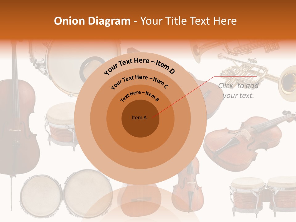 Melody Instruments Sound PowerPoint Template