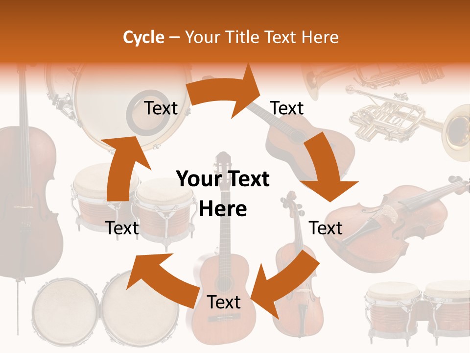 Melody Instruments Sound PowerPoint Template