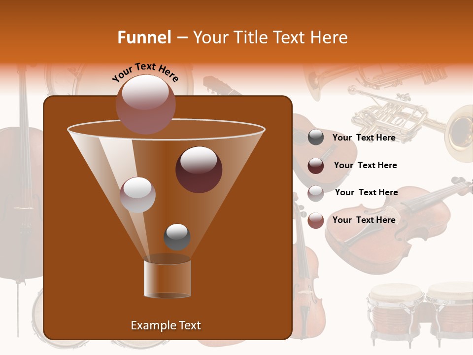Melody Instruments Sound PowerPoint Template