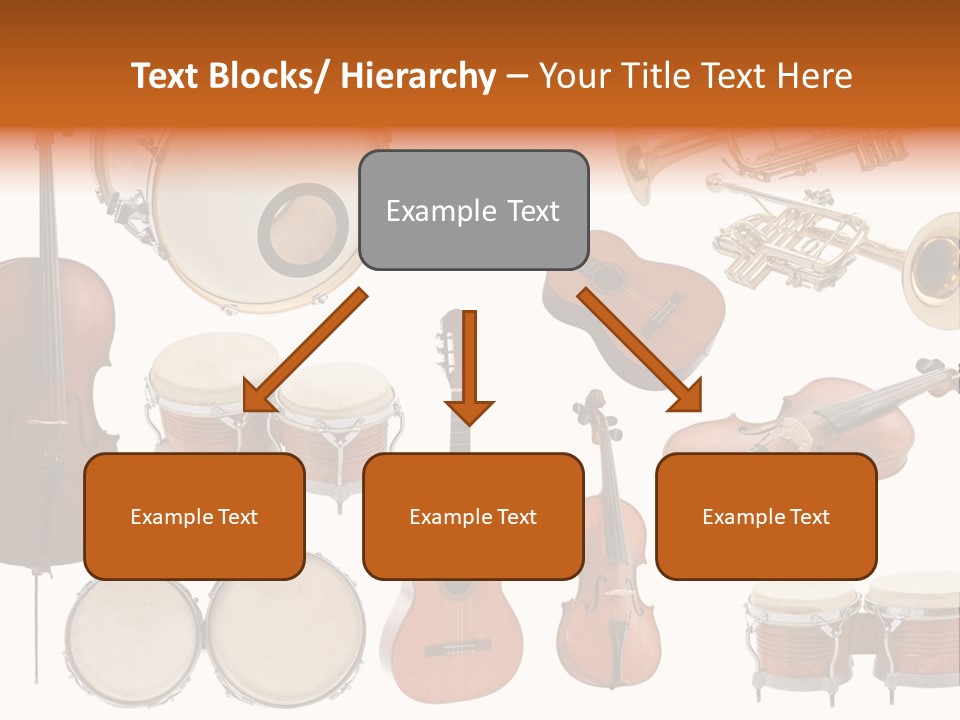 Melody Instruments Sound PowerPoint Template