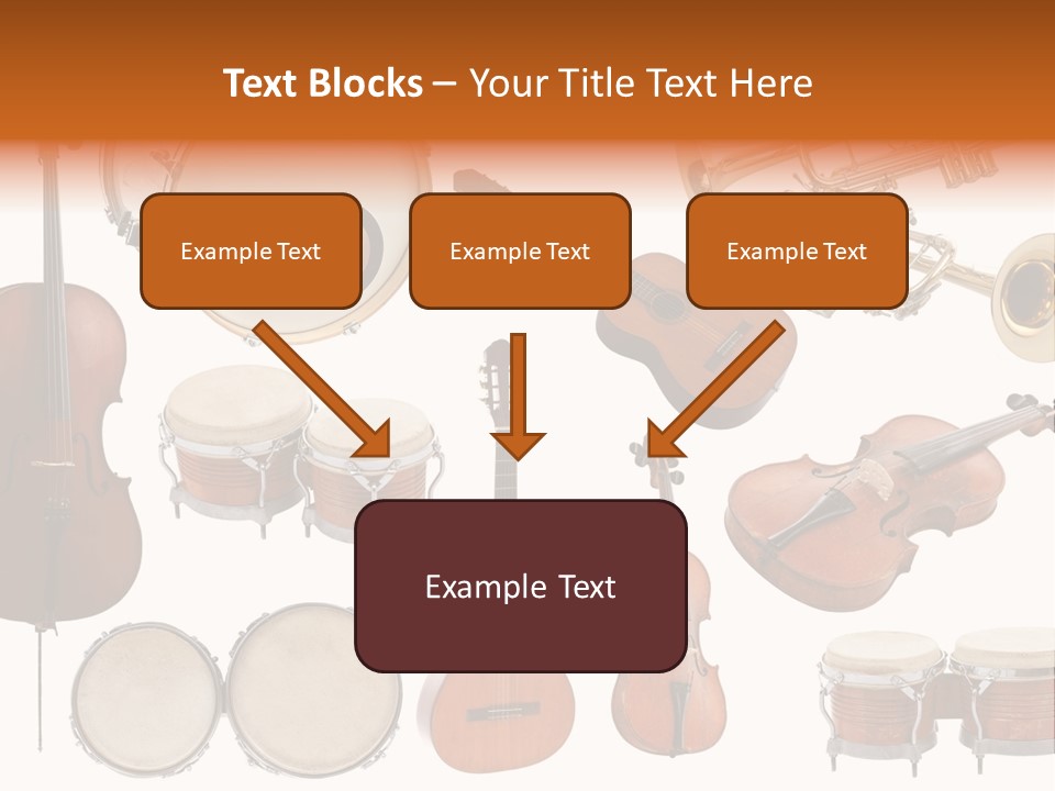 Melody Instruments Sound PowerPoint Template