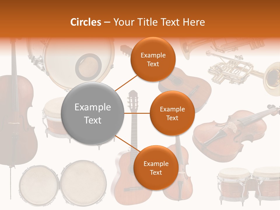 Melody Instruments Sound PowerPoint Template