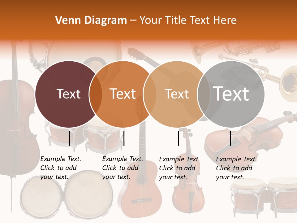 Melody Instruments Sound PowerPoint Template