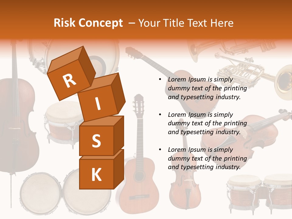 Melody Instruments Sound PowerPoint Template