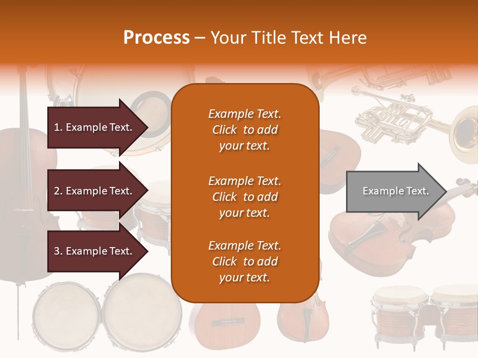Melody Instruments Sound PowerPoint Template