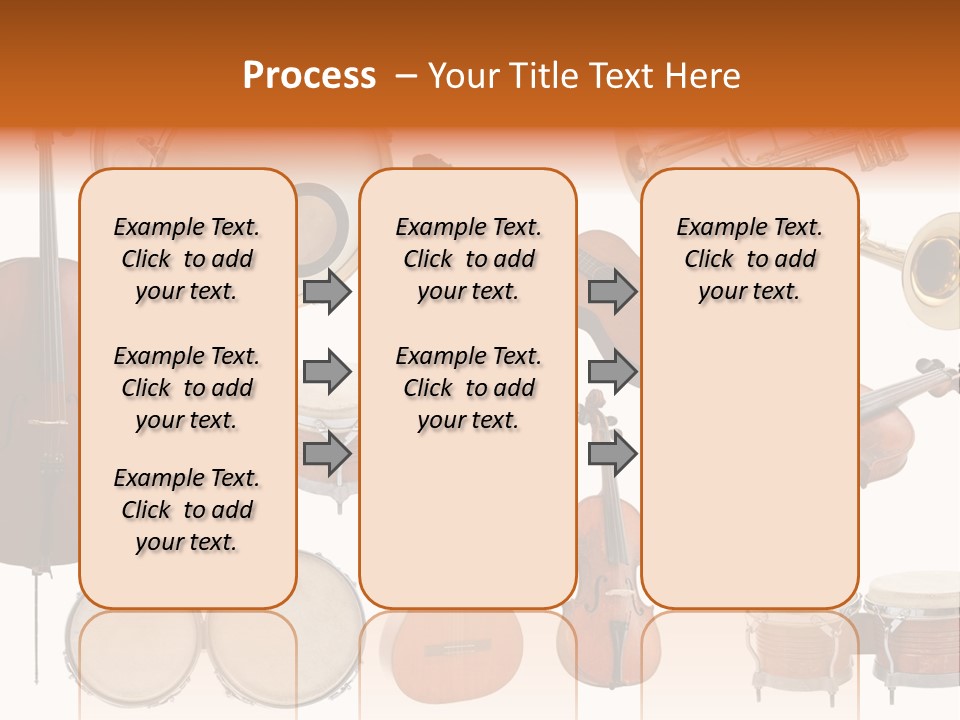 Melody Instruments Sound PowerPoint Template