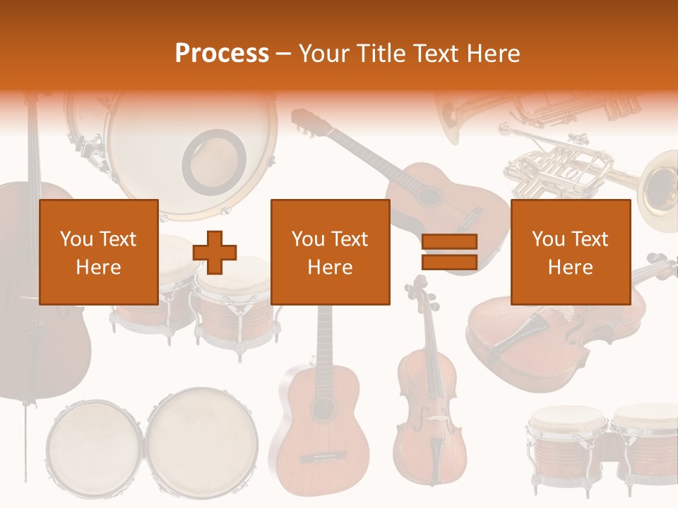 Melody Instruments Sound PowerPoint Template