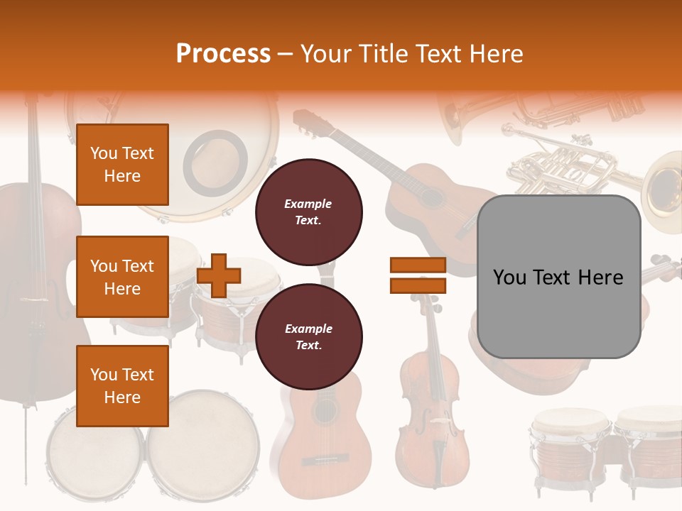 Melody Instruments Sound PowerPoint Template