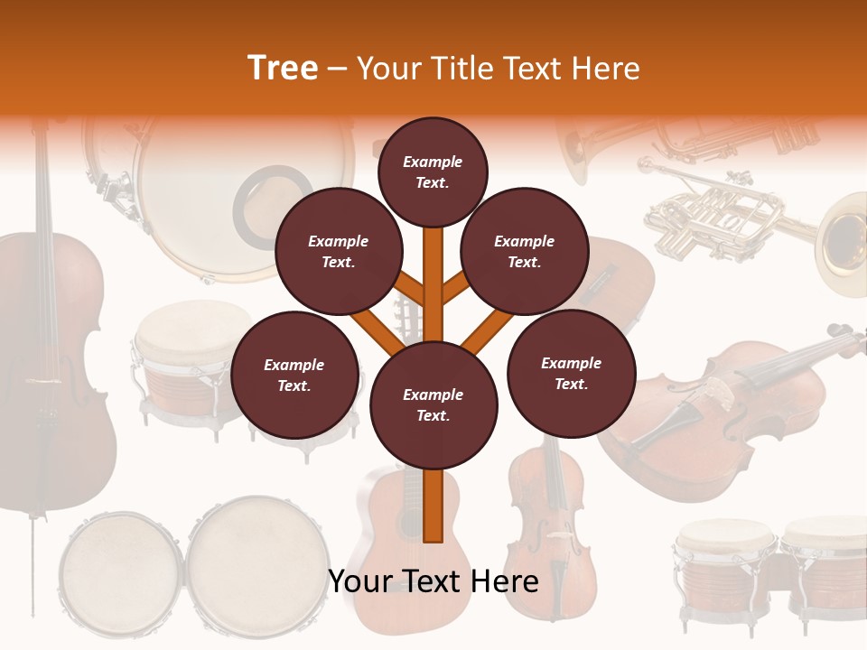 Melody Instruments Sound PowerPoint Template