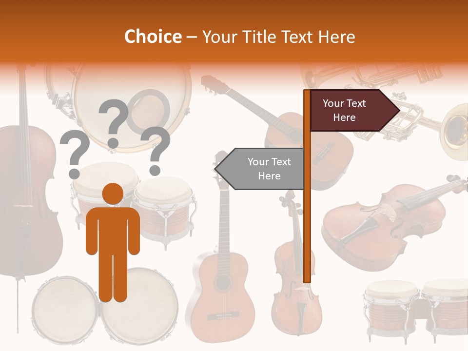 Melody Instruments Sound PowerPoint Template