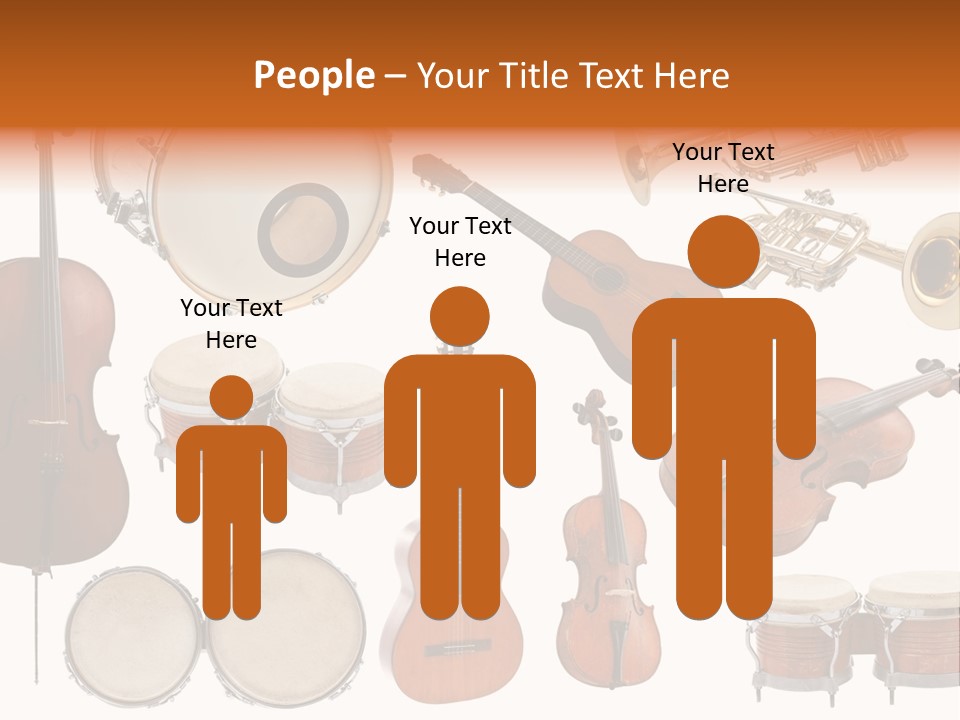 Melody Instruments Sound PowerPoint Template