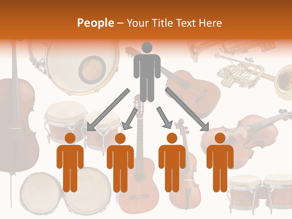 Melody Instruments Sound PowerPoint Template