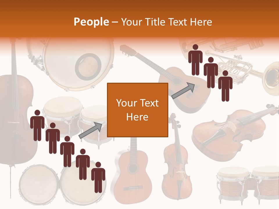 Melody Instruments Sound PowerPoint Template