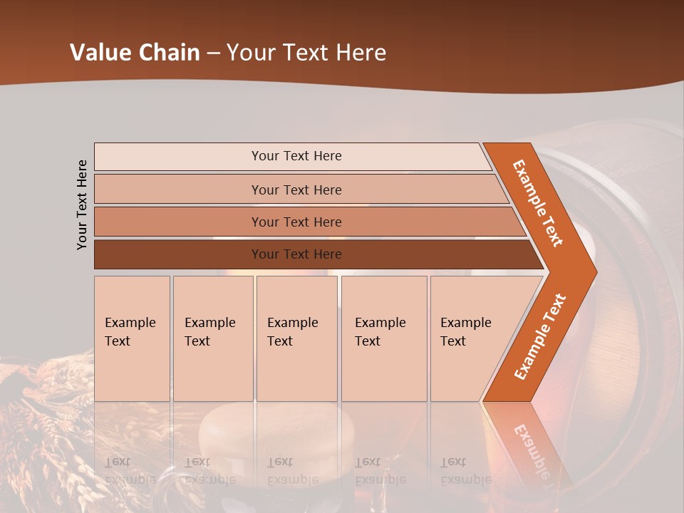 Hops Beer Barrel PowerPoint Template