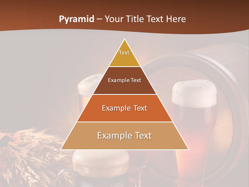 Hops Beer Barrel PowerPoint Template