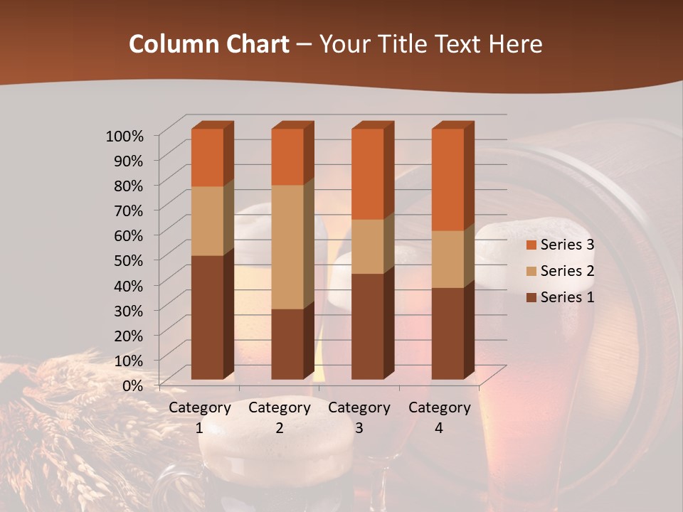 Hops Beer Barrel PowerPoint Template