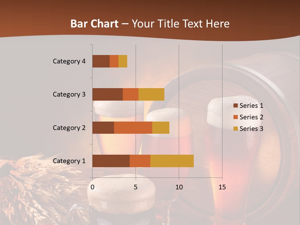 Hops Beer Barrel PowerPoint Template