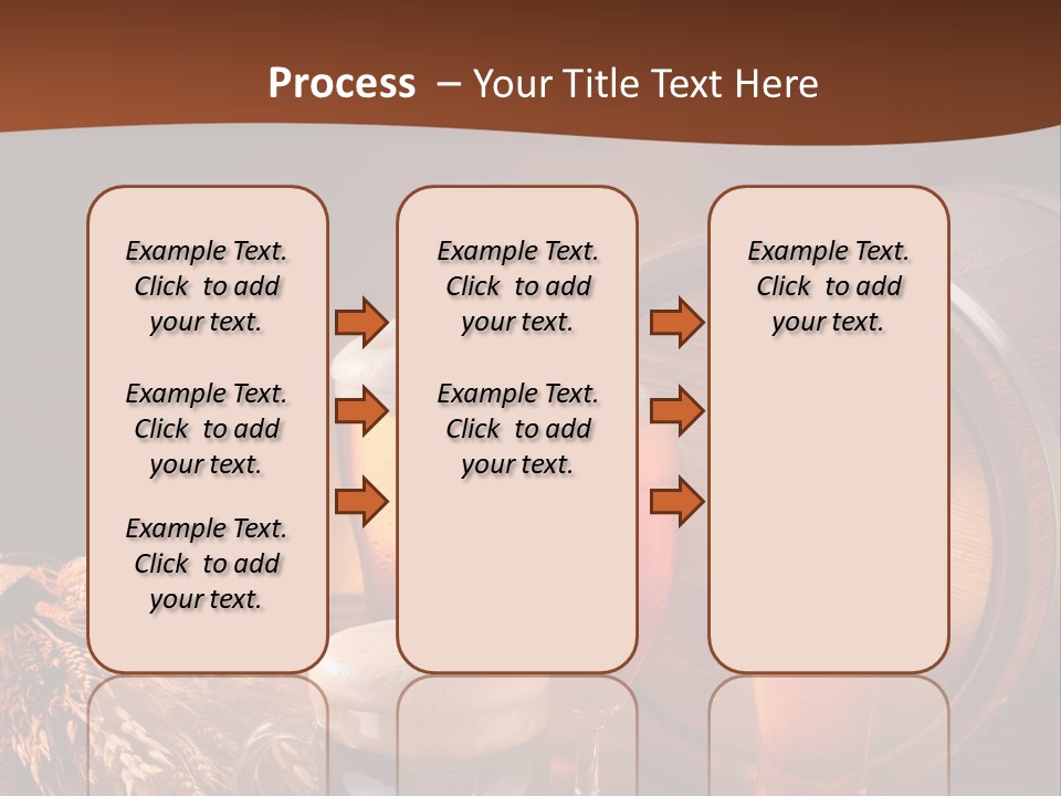 Hops Beer Barrel PowerPoint Template