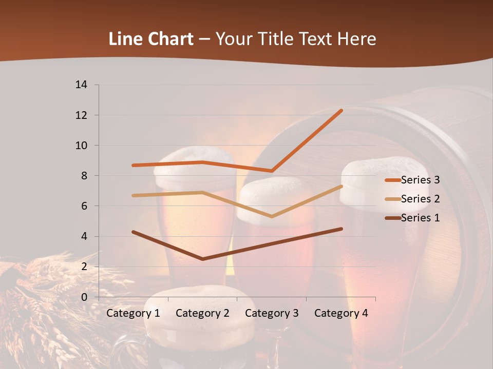 Hops Beer Barrel PowerPoint Template