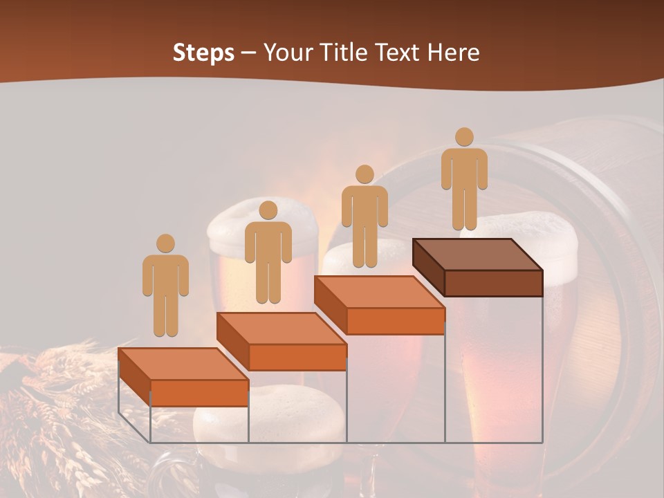 Hops Beer Barrel PowerPoint Template