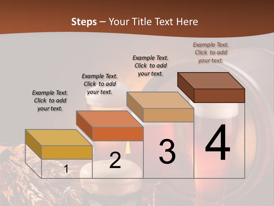Hops Beer Barrel PowerPoint Template