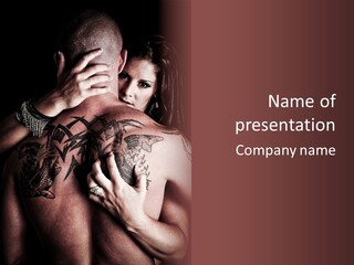 Nails Young Man PowerPoint Template