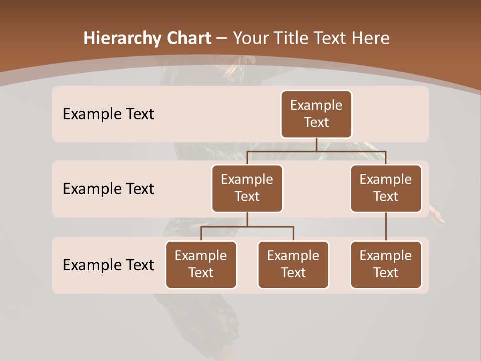 Gymnastic Teenager Jump PowerPoint Template