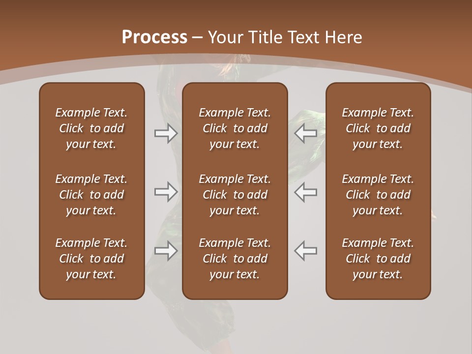 Gymnastic Teenager Jump PowerPoint Template