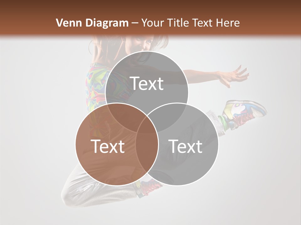 Elegance Stretching Young PowerPoint Template